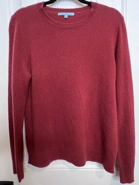 Antonio Melani Women's Cinnamon Crewneck Cashmere Sweater. Size Large.
